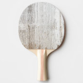 Raquette De Ping Pong Bois Blanchi à l'Ancienne (Devant)
