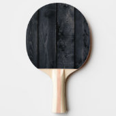 Raquette De Ping Pong Bois Brûlé Foncé Simple (Dos)