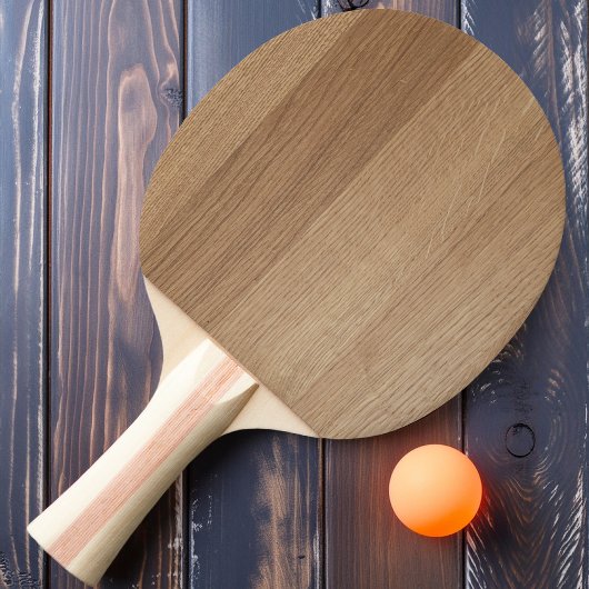 Raquette De Ping Pong Bois de bouleau clair
