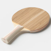 Raquette De Ping Pong Bois de chêne blanc (Devant Angle)