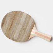 Raquette De Ping Pong Bois de frêne clair (Côté)