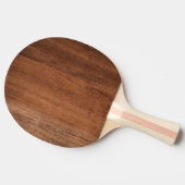 Raquette De Ping Pong Bois de noyer rustique (Côté)