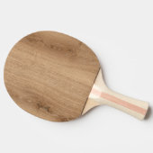Raquette De Ping Pong Bois de teck clair (Côté)