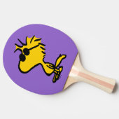 Raquette De Ping Pong Bois En Lunettes De Soleil (Côté)