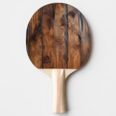 Raquette De Ping Pong Bois foncé brillant (Devant)