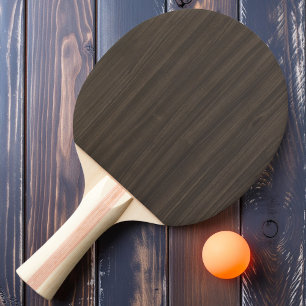 Raquette De Ping Pong Bois Moderne Sombre