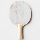 Raquette De Ping Pong Bois peint en blanc (Devant)