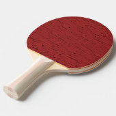Raquette De Ping Pong Bois rouge (Devant Angle)