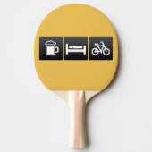 Raquette De Ping Pong Boisson, sommeil et classes de rotation (Devant)