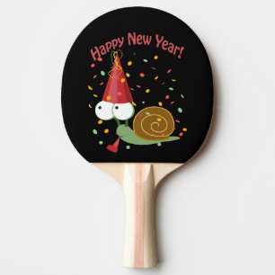 Raquette De Ping Pong Bonne année Snail