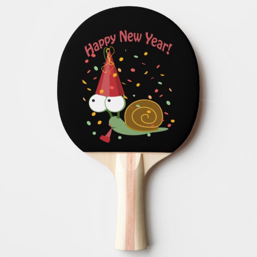 Raquette De Ping Pong Bonne année Snail (Devant)