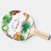 Raquette De Ping Pong Bonne et douce nouvelle année ! Holiday Rosh Hasha (Côté)