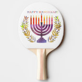 Raquette De Ping Pong Bonne Hanoukka Ping Pong Paddle (Dos)