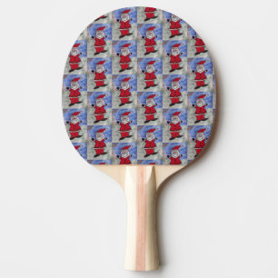Raquette De Ping Pong Bonne Père Noël