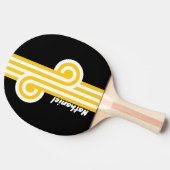 Raquette De Ping Pong Boucle Nostalgique Bumblebee avec Nom (Côté)