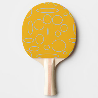 Raquette De Ping Pong Boucles cercles sur orange