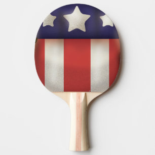 Raquette De Ping Pong Bouclier vintage des États-Unis