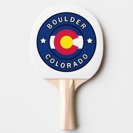 Raquette De Ping Pong Boulder Colorado (Devant)
