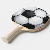 Raquette De Ping Pong Boule de football (Devant Angle)