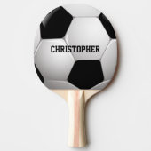 Raquette De Ping Pong Boule de football personnalisable (Devant)