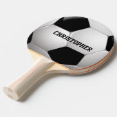 Raquette De Ping Pong Boule de football personnalisable (Devant Angle)