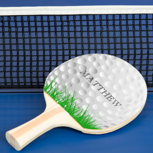 Raquette De Ping Pong Boule de golf en Herbe Personnalisé (Insitu)