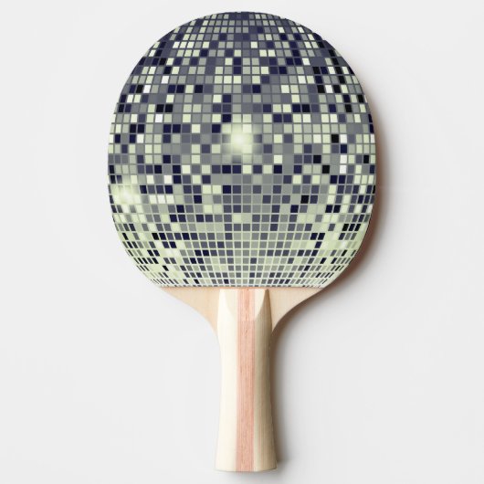 Raquette De Ping Pong Boule Disco (Devant)