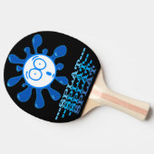 Raquette De Ping Pong Boule drôle de Splatted (Côté)