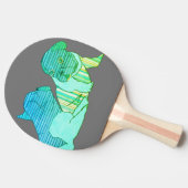 Raquette De Ping Pong Bouledogues français (Côté)