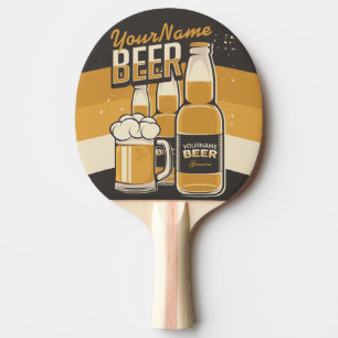 Raquette De Ping Pong Bouteille de bière personnalisée Barre de brassage