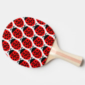 Raquette De Ping Pong Bouton rouge mignon (Côté)
