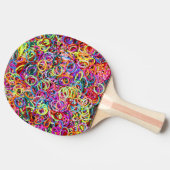 Raquette De Ping Pong Boutons colorés (Côté)