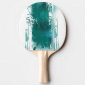 Raquette De Ping Pong Branche avec Feuilles d'or Ginko Biloba (Dos)