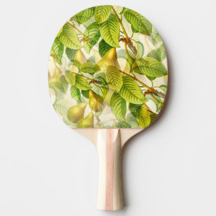 Raquette De Ping Pong Branches de poires et Motif de poires