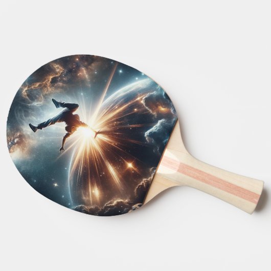 Raquette De Ping Pong Breakdancer en action, Ai, Action dans la Galaxie (Côté)