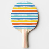 Raquette De Ping Pong Bright Beach Striped Motif (Devant)