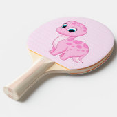 Raquette De Ping Pong Brontosaurus Dinosaur (Devant Angle)