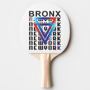 Raquette De Ping Pong Bronx Bold : Une vision futuriste de New York