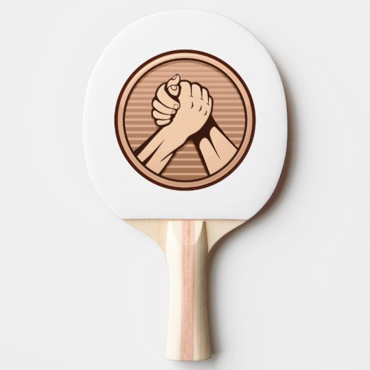 Raquette De Ping Pong Bronze (Devant)