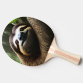Raquette De Ping Pong Brown Fuzzy (Côté)