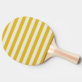 Raquette De Ping Pong Brûlé citron Polo raypes et solide (Côté)