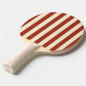 Raquette De Ping Pong Brûlé Sienna Polo Striping et solide (Devant Angle)
