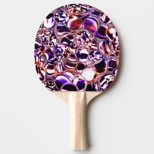 Raquette De Ping Pong Bubbles of color glass or precious stones?