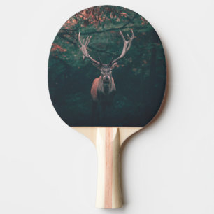 Raquette De Ping Pong Buck Deer animal sauvage