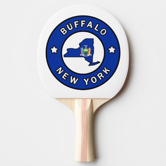 Raquette De Ping Pong Buffalo New York (Devant)