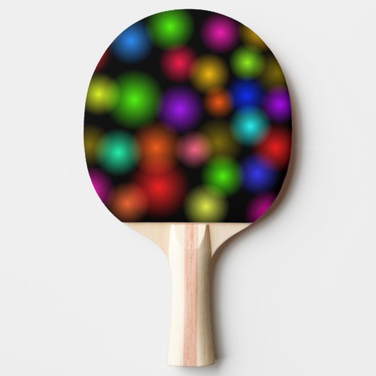 Raquette De Ping Pong Bulles de couleur (Devant)