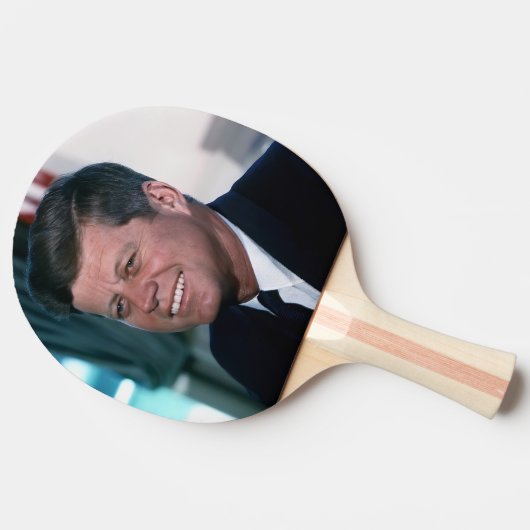 Raquette De Ping Pong Bureau ovale du président John F. Kennedy (Côté)