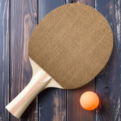 Raquette De Ping Pong Burlap Brown