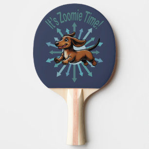 Raquette De Ping Pong C’est Zoomie Time Dachshund