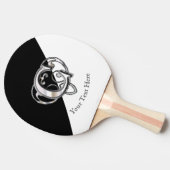 Raquette De Ping Pong C - Monogram métallique moderne (Côté)